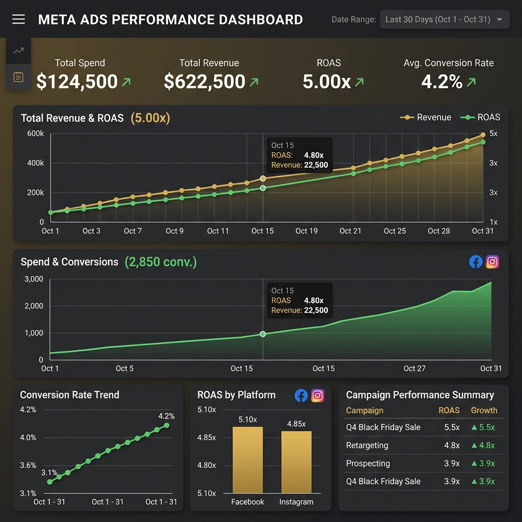 Meta Ads campaign analytics