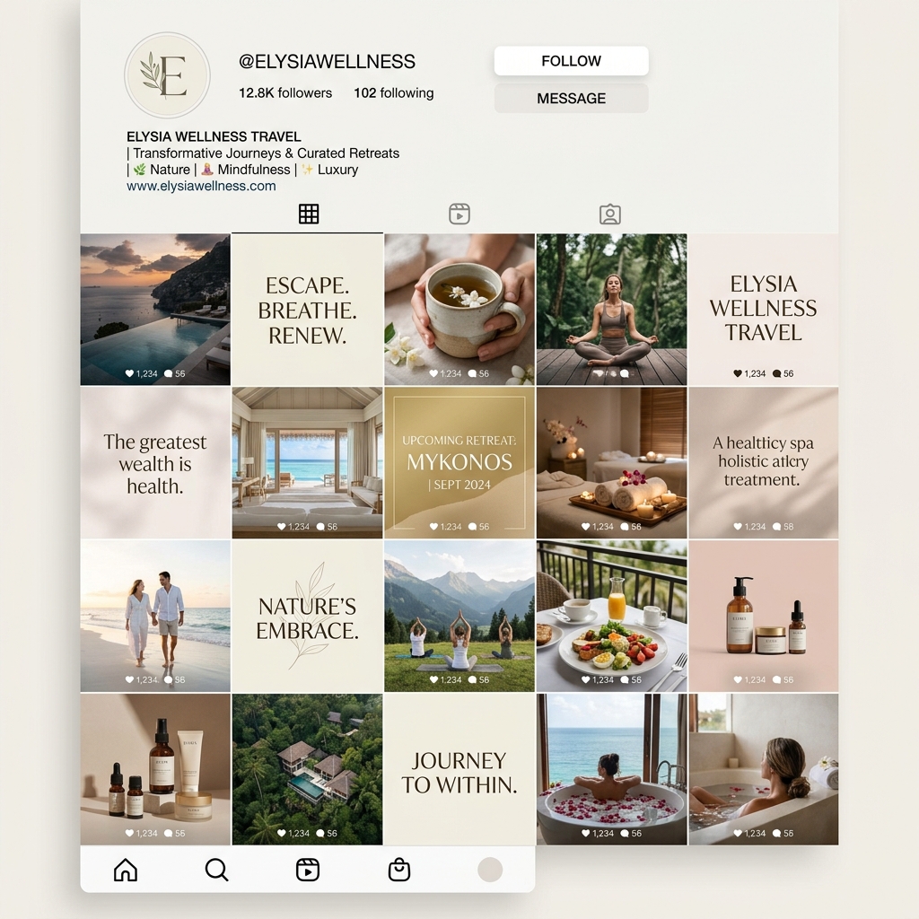 Restaurant brand social media presence